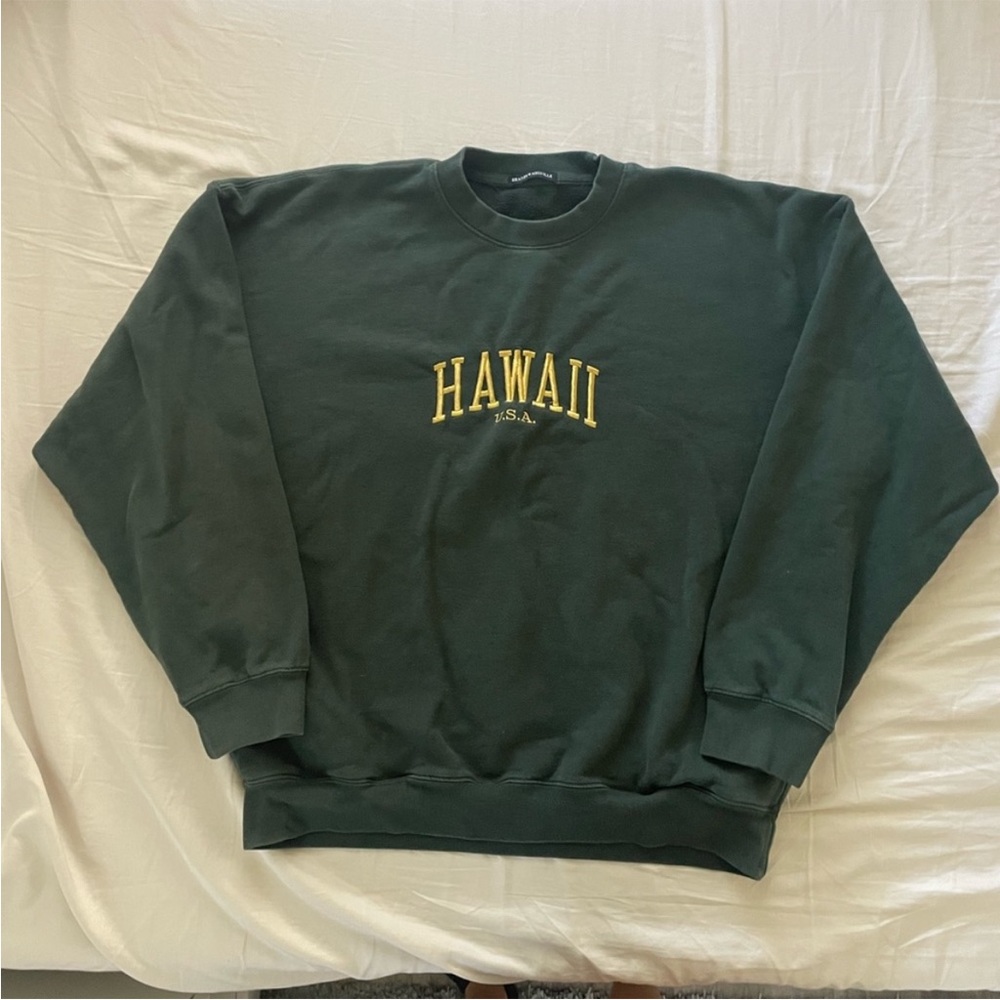 Green Hawaii Brandy Crewneck